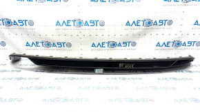 Губа заднего бампера VW Passat b8 16-19 USA R-Line, черный глянец