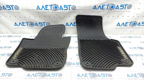 Set covorase VW Passat b8 16-19 USA negru, cauciuc, pentru curatare