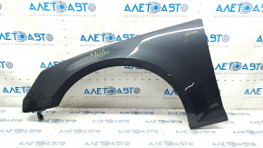 Aripa fata stanga Audi A4 B9 17-19 cu suport, grafit LX7L, crestat