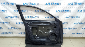 Дверь голая передняя левая Audi A4 B9 17-18 графит LX7L, тычка