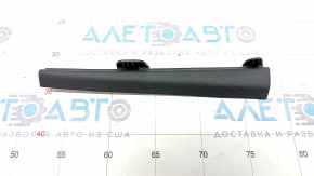 Decorație stâlp stânga mijloc față Audi A4 B8 13-16 rest, negru