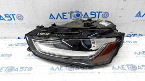 Ansamblu far fata stanga Audi A4 B8 13-16 rest xenon led, nisip