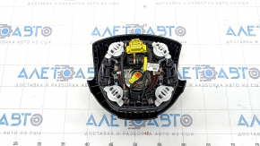 Подушка безопасности airbag в руль водительская Audi A4 B8 13-16 рест, черная, полез хром, царапина