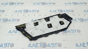 Capacul consolei centrale, lateral dreapta Chevrolet Volt 16 - spate, negru, zgarieturi