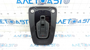 Lumina de curtoazie fata Audi A4 B9 17-19 neagra, sub trapa, zgarieturi