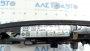 Lumina de curtoazie fata Audi A4 B9 17-19 neagra, sub trapa, zgarieturi