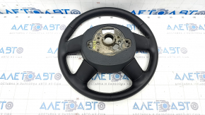 Volan gol Audi A4 B8 13-16 piele neagra, 4 spite, zgarieturi pe piele