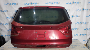 Ușă portbagaj goală cu sticlă Ford Escape MK3 17-19 rest, roșu RR