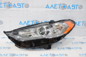 Far stânga față asamblat Ford Fusion mk5 17-20 cu halogen, cu DRL nou aftermarket.