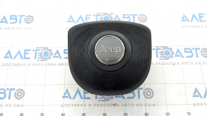 Airbag volan șofer Jeep Grand Cherokee WK2 14-18 negru, zgârieturi, zgârieturi ruginite