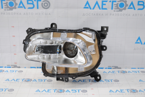 Far fata stanga gol Jeep Cherokee KL 14-18 dorest halogen negru nou non-original