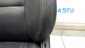 Scaun pasager Jeep Grand Cherokee WK2 18- cu airbag, electric, piele neagră