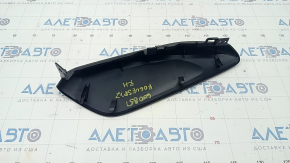 Capacul consolei centrale lateral dreapta Nissan Rogue Sport 17-19, superior, negru, zgârieturi