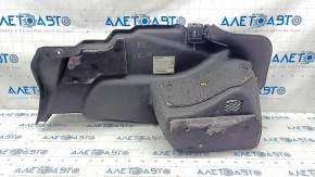 Decorație arc stâng pentru BMW 4 F32 14-20 Coupe, negru cu plasă