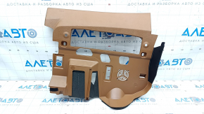 Decorație panou frontal pentru zona picioarelor șoferului BMW 4 F32/33/36 14-16 maro