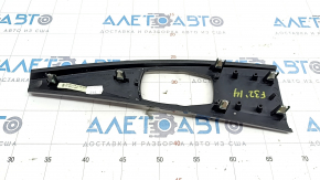 Decorație consola centrală pentru joystick multimedia BMW 4 F32/33/36 14-20 efect lemn, tip 1