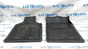 Set de covorașe pentru interiorul BMW 4 F32 14-20 Coupe, cauciuc negru