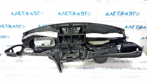 Torpedo panoul frontal cu AIRBAG BMW 4 F32/33/36 14-16 fără proiecție, negru