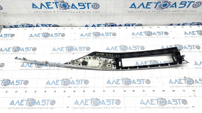 Capacul panoului frontal central BMW 4 F32/33/36 14-20 din lemn, tip 2, zgârieturi