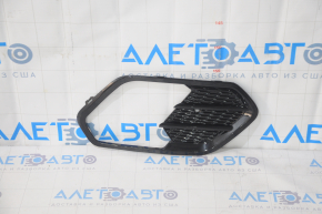 Grila bara dreapta Ford Escape MK3 17-19 lucioasă sub PTF nouă neoriginală