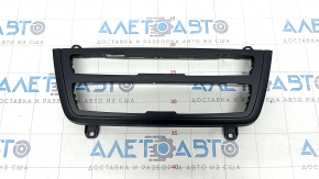 Cadru suprapunere control radio și climă BMW 4 F32/33/36 14-16 negru