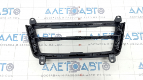 Cadru suprapunere control radio și climă BMW 4 F32/33/36 14-16 negru