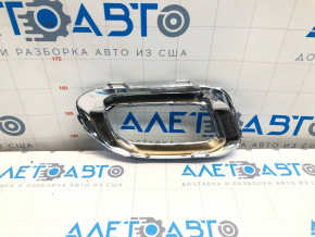 Cadru bara de protectie spate stanga jos Mercedes W167 GLE 350 450 20-23 crom nou original OEM