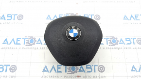 Airbagul de siguranță în volan pentru șoferul BMW 4 F32/36 14-20 Coupe, Gran Coupe, negru.