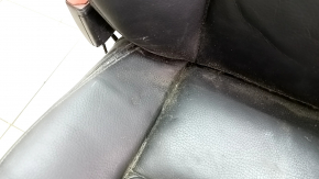 Водительское сидение Volvo V90 17-22 без airbag, кожа черная, без накладок и управления, повреждение водой, нерабочая электрика, под чистку