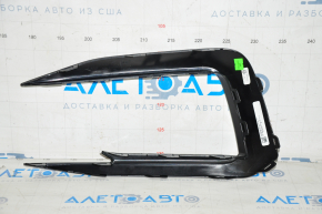 Молдинг решетки переднего бампера правый VW Jetta 19-21 GLI