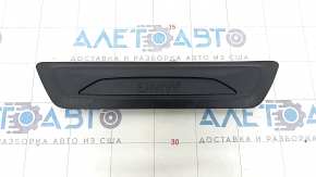 Capacul pragului din spate stânga exterior BMW 4 F36 15-16 Gran Coupe, negru