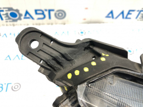 Ansamblu far dreapta fata Toyota Rav4 19-21 LED, crom, fabricat Japonia, pentru lustruire, suport lipit, fara fragment