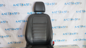 Scaun pasager Ford Escape MK3 13-19 cu airbag, electric, piele neagră