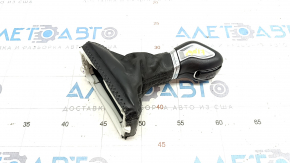 Ручка КПП Volvo V90 17-21 T5, T6 кожа черная, царапины