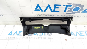 Capacul panoului frontal central Volvo V90 17-22 SUA, negru.