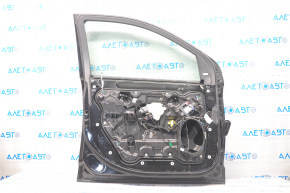Дверь в сборе передняя левая Dodge Journey 11-20 черный PXR, царапины