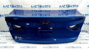 Capac portbagaj Hyundai Elantra AD 17-18 pre-restilizare, albastru US2, cu cleme