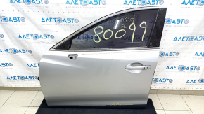 Ușă asamblată față stânga Mazda 6 13-21 argintie 45P, lovită