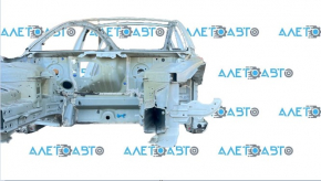 Partea din față stânga a Tesla Model 3 din 2018, pe caroserie, alb PPSW