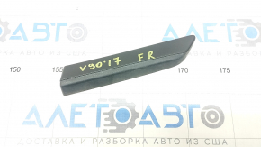 Moldură aripă față dreapta Volvo V90 17-21 usa T5, T6 negru