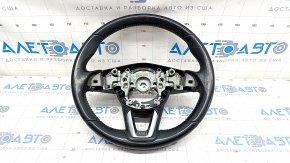 Volan gol Mazda 6 13-21 piele neagră, inserție gri, uzată