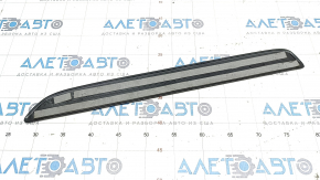 Capacul pragului exterior frontal stânga Mazda 6 13-21 negru, zgârieturi