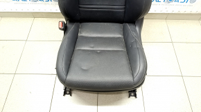 Scaun șofer Lexus NX200t NX300h 15-17 cu airbag, electric, încălzire, ventilație, piele neagră, bază