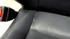 Scaun șofer Lexus NX200t NX300h 15-17 cu airbag, electric, încălzire, ventilație, piele neagră, bază