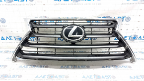 Grila radiatorului Lexus NX200t NX300h 15-17 Base, cu emblema, nisip