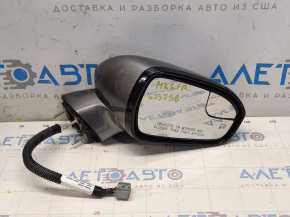 Oglindă laterală dreapta Ford Fusion mk5 13- 7 pini, semnalizator, încălzire, grafit UJ