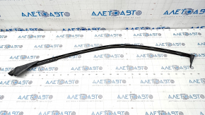 Molura usi fata dreapta sus Alfa Romeo Stelvio 18 - neagra cu garnitura din sticla