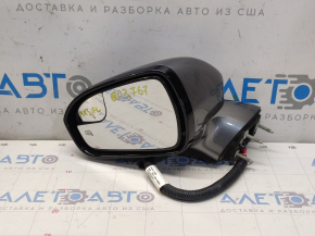 Oglindă laterală stângă Ford Fusion mk5 13- 7 pini, semnalizare, încălzire, grafit UJ