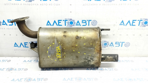 Silencer spate cu teava pentru Toyota Camry v55 15-17 2.5 usa fara capace cromate, indoit, coroziune.