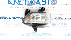 Semnalizator cu lumini de zi LED față dreapta Jeep Renegade 15-18 pre-restilizare, nisip, indicatorul este rupt.